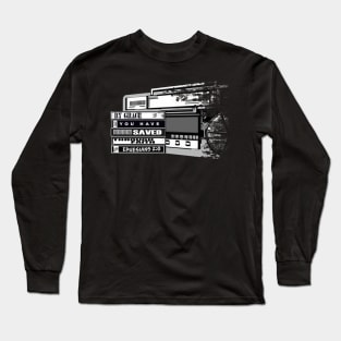 Ephesians 2:8 Cassette Tapes Long Sleeve T-Shirt